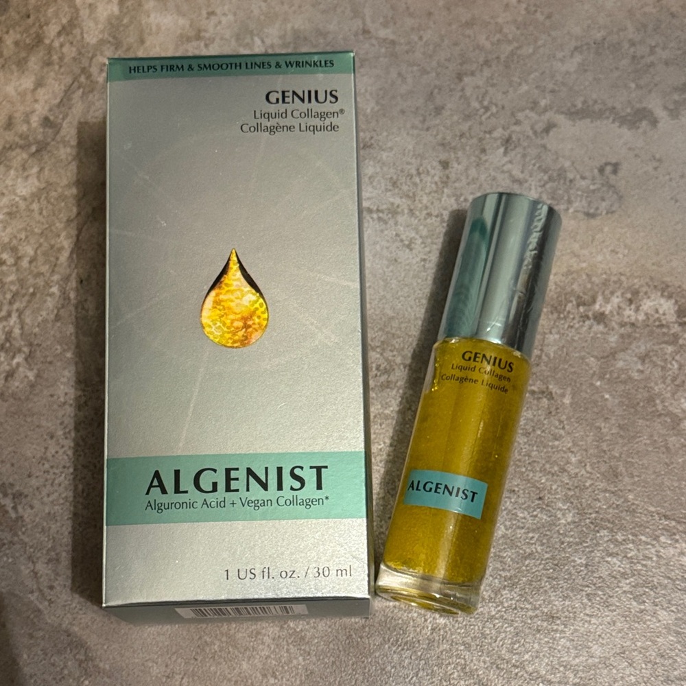 BNIB Sephora Algenist Genius Liquid Collagen Alguronic Acid Serum 30mL